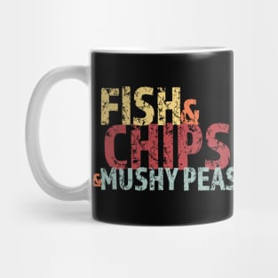 Fish And Chips Mushy Peas Mug